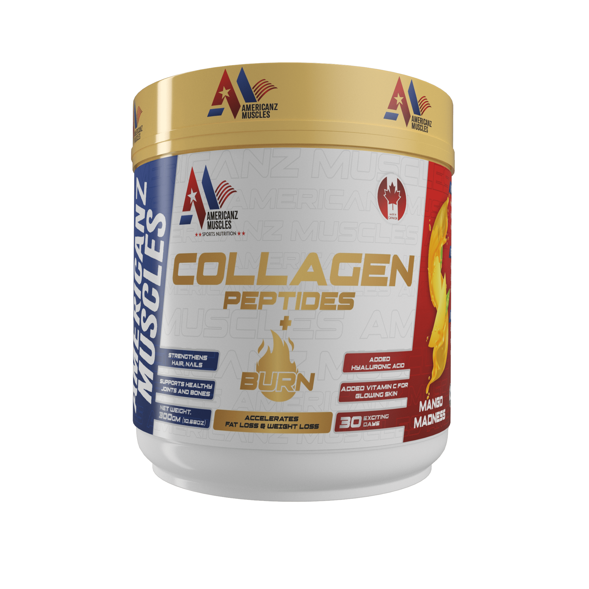 COLLAGEN PEPTIDES + BURN MANGO MADNESS