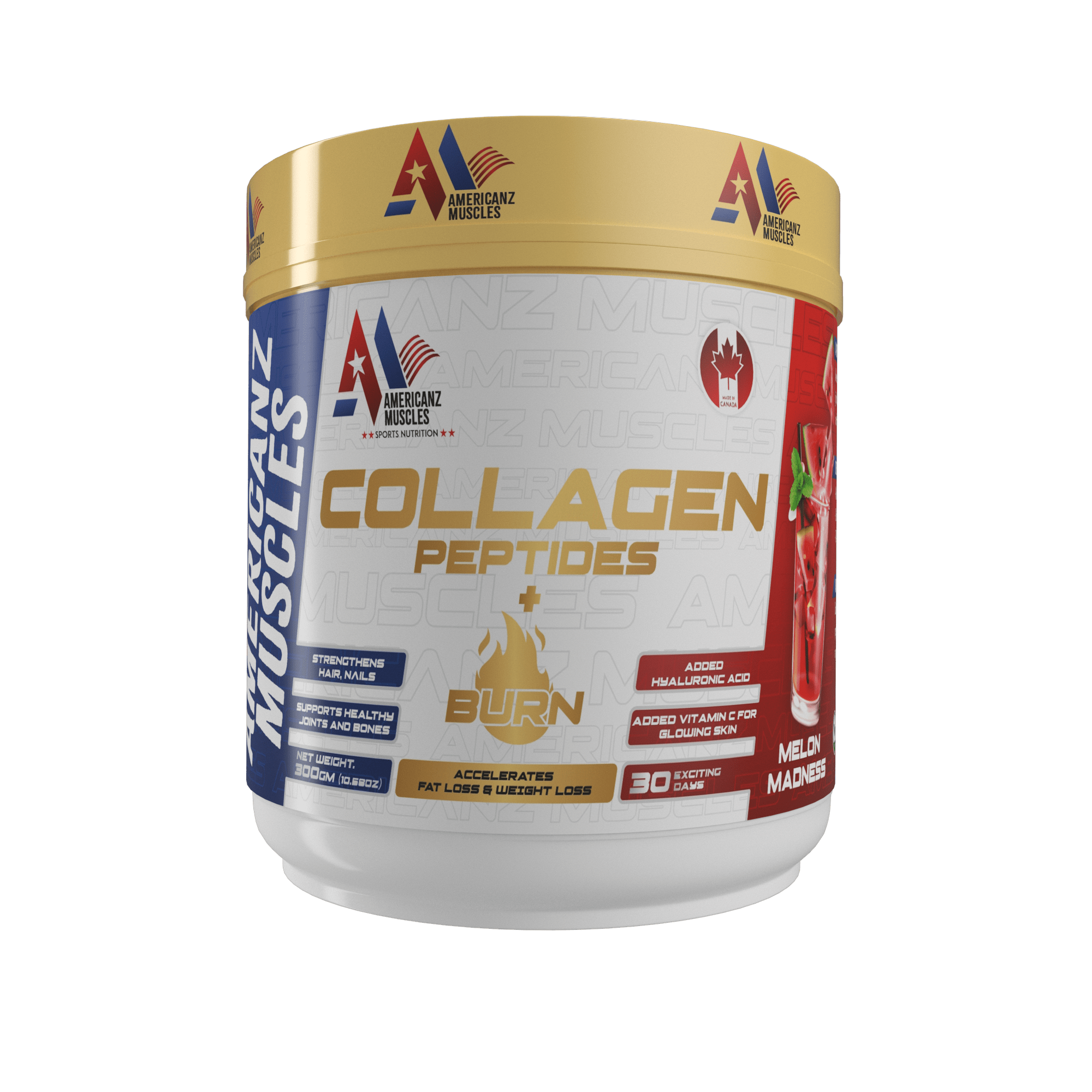 COLLAGEN PEPTIDES + BURN MELON MADNESS