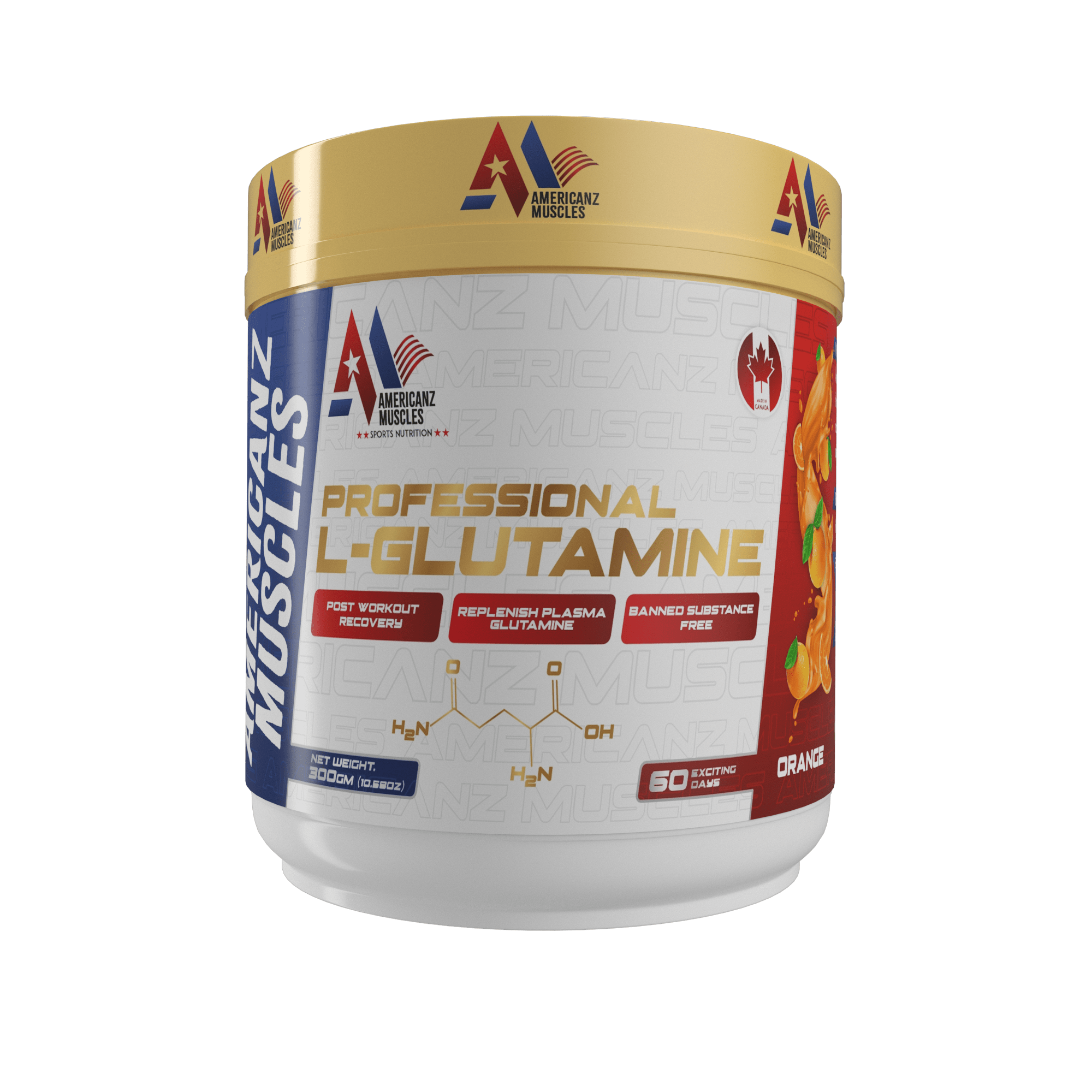 PROFESSIONAL L-GLUTAMINE ORANGE